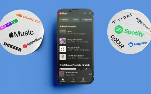 Entdecke neue Musik mit Apple Music, Spotify, Deezer & Co. auf deinem Smartphone.